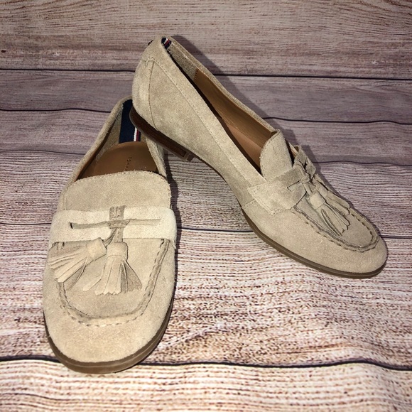 tommy hilfiger tassel loafers